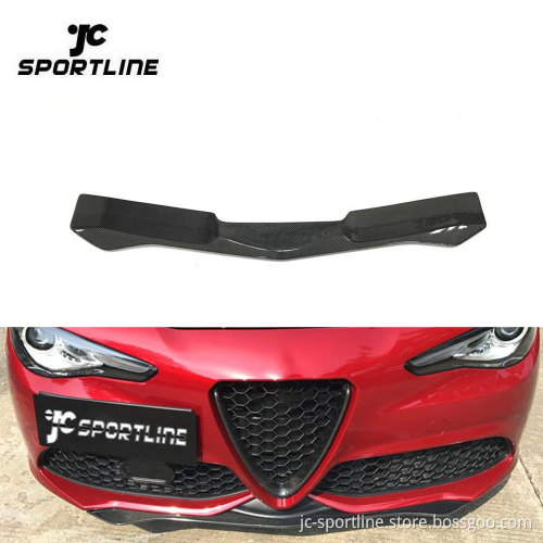 Carbon Fiber Front Bumper Lip for Alfa Romeo Giulia Sport Sedan 2016-2020